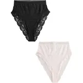 Next Slip rose pastel / noir