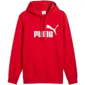 Puma Ess No 1 Logo Hoodie Rouge S Homme