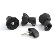 Manfrotto 190SCK2, Pieds à ventouse (Pieds de trépied), Trépied : accessoires, Noir