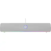 Genesis NCS-2305, 2.0 canaux/canaux, 10 W, 10 W, 75 dB, 100 - 20000 Hz, Blanc