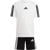 Adidas Essentials Tee Set Blanc,Noir 7-8 Years Enfants