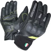 MUGENRACE Neo Court Gants Noir Jaune Néon Taille XS
