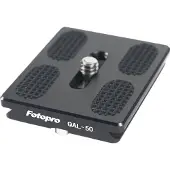 Fotopro Plaque de montage rapide de tête QAL-50 (Plateau à dégagement rapide), Trépied : accessoires, Noir