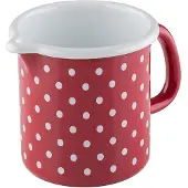 Riess Pots à becs, Poêle + casserole, Rouge