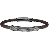 Police Peagb2214903 Bracelet Marron Homme