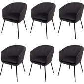 MCW Chaise de salle à manger -O28 (lot de 6)