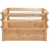 Westmann Premium XL : Plate-bande surélevée et jardin d'herbes en bois de larcin, dimensions 125 x 91 cm
