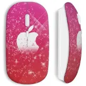 CAPACHEAP Souris sans fil pink apple