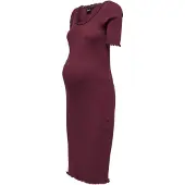 ONLY Maternity Robe 'OLMXena' merlot