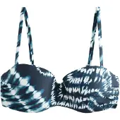 Next Hauts de bikini bleu marine / bleu fumé / blanc