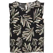 Tom Tailor T-shirt Sans Manches Volant Sleeves