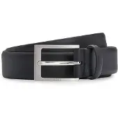 BOSS Ceinture 'Brondon' noir / argent