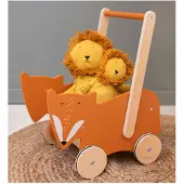 Trixie Poussette en bois Mr Fox