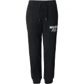 HUGO Pantalon 'Nevez' noir / blanc