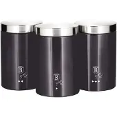 Berlinger Haus Conteneurs de cuisine BH-6718 graphite 3 pièces