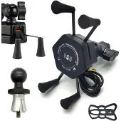 FreedConn Uchwyt i ładowarka MC10K-V2 CQ3 36W, Support pour smartphone, Noir