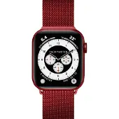 Laut Steel Loop Apple Watch Strap 42/44 Mm Rouge