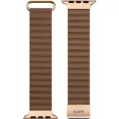 Laut Apple Watch NOVI LUXE 38/40/41 mm, brun sépia (38 mm, Similicuir), Sangles de montre, Marron