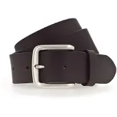 Mustang Ceinture brun foncé / argent