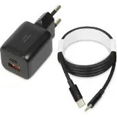 IBox Chargeur mural C-42 GaN PD33W. Noir