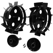 Güde Jeu de roues métalliques GMR 420 Accessoires pour motoculteur GME 6,5 V