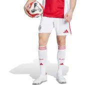 Adidas Pantalon de sport 'Ajax 25/26' rouge foncé / noir / blanc