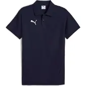 Puma T-Shirt 'Team' bleu foncé / blanc