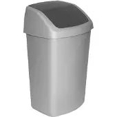 Shimano Seau à couvercle basculant 25 l argent/anth