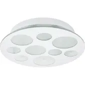 Eglo Lampe de plafond moderne Pernato blanc Ø 38cm