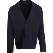 Lufian Vestes en maille bleu foncé