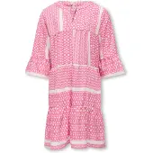 ONLY Fille Robe Alberte Vie Fuchsia Pink