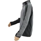 AWTOOLS Hommes, Pull-over, T1 Grau-Schwarzes Fleece-Sweatshirt, Noir, Gris, (M)