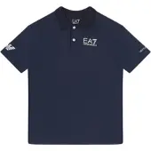 Emporio Armani 8nbf23_bjemz Short Sleeve Polo Bleu 14 Years Garçon