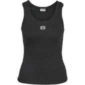 Noisy May Débardeur Judy Col Rond Logo Brodé Femme Noisy May