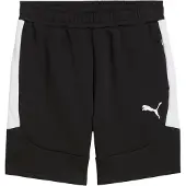 Puma Teamevostripe Sweatshort Hommes - Noir