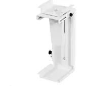 TecLines TPH001W Support PC sous table 80-220 mm, blanc, PC : accessoires, Blanc