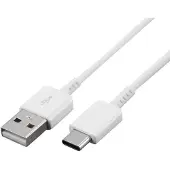 Samsung Câble EP-DG970BWE USB-A - USB-C 1,5 m (OOB Bulk - emballage de rechange) - blanc