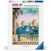 Ravensburger Puzzle Carte Postale Capri - 1000 pièces