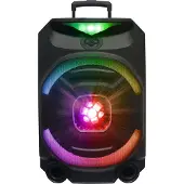 N-Gear THE FLASH 1240 - Enceinte Bluetooth Draadloze - 12 Inch Woofer - Karaoke Microfoon