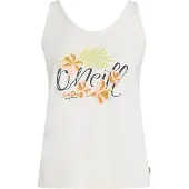 O'Neill Summer Musthaves Luana Graphic Sleeveless T-shirt Blanc XS Femme