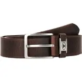 Tom Tailor Ceinture 'COREY' marron