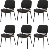 Mendler Chaise de salle à manger -O44 (lot de 6)