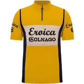 Santini Eroica Colnago Short Sleeve Jersey Jaune M Homme