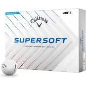 Callaway Supersoft 2023 White Basic Balles de golf