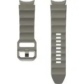 Samsung Rugged Sport Band 20mm S/M - grey (20 mm, Fluoroélastomère), Sangles de montre, Gris
