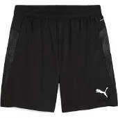 Puma Pantalon de sport 'TeamCup' noir / blanc