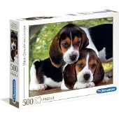 Clementoni Puzzle 500 Psy 30289