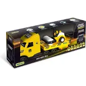 Wader Magic Truck Technic : remorque avec rouleau compresseur -