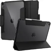 Spigen Coque tablette Hybrid Pro pour Apple iPad Air 11 pouces (2026) M4 / (2025) M3 / (2024) M2 / Air 5 (2022) / Air 4 (2020) - Black