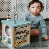 Bigjigs Toys Baby Motor Active Cube